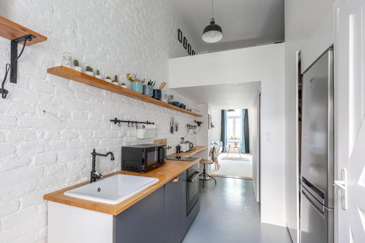 Black And White Apartment Budapesta Exterior foto